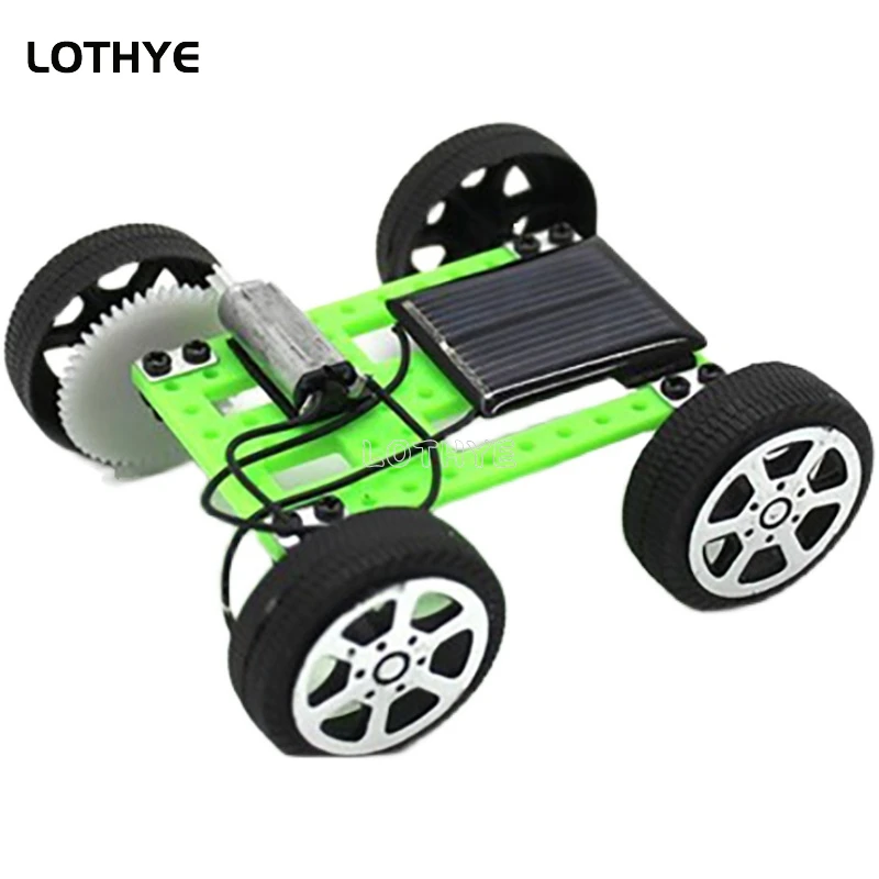 Mini DIY Solar Toy Car Powered Car Kit Children's Educational Gadgets Hobby Fun Children's Toy Robot Car Kit Gift - Image 4
