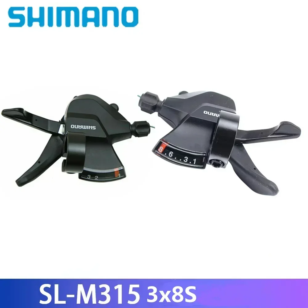 SHIMANO Altus SL-M315 3s/7s/8s/3x7s/3x8s Shifter Trigger Set 21 24 Speed MTB Mountain Bike Shift Lever Transmission Trigger Set - Image 3