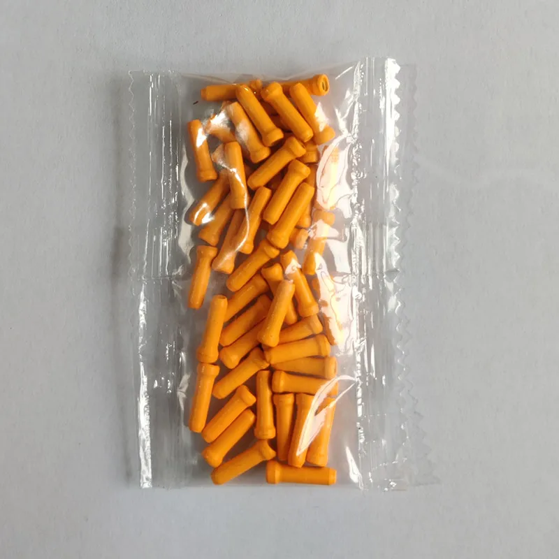 50Pcs Aluminum Bicycle Brake Wire End Caps MTB Road Bike Brake Cable Cap Wire End Cap for Brake Shift Derailleur Cable - Image 14