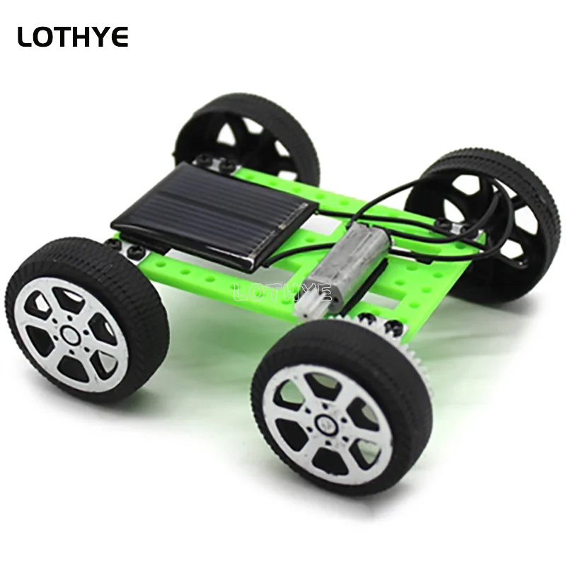 Mini DIY Solar Toy Car Powered Car Kit Children's Educational Gadgets Hobby Fun Children's Toy Robot Car Kit Gift - Image 5
