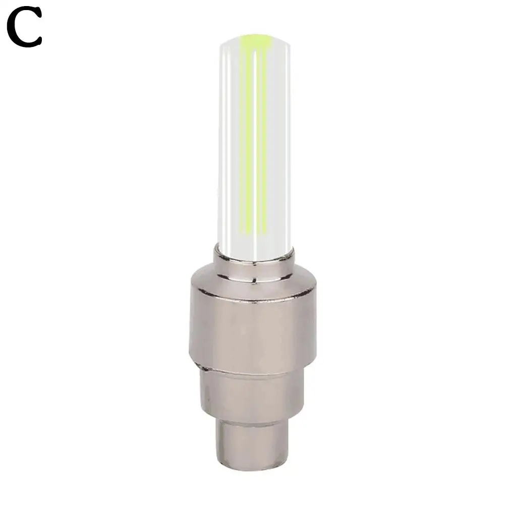 2Pcs Neon Bike Spoke Lights Bicycle LED Light Tire Valve Cap Flashlight Wheel Spoke Lightweight Car Motorcycle Accessories - Image 9