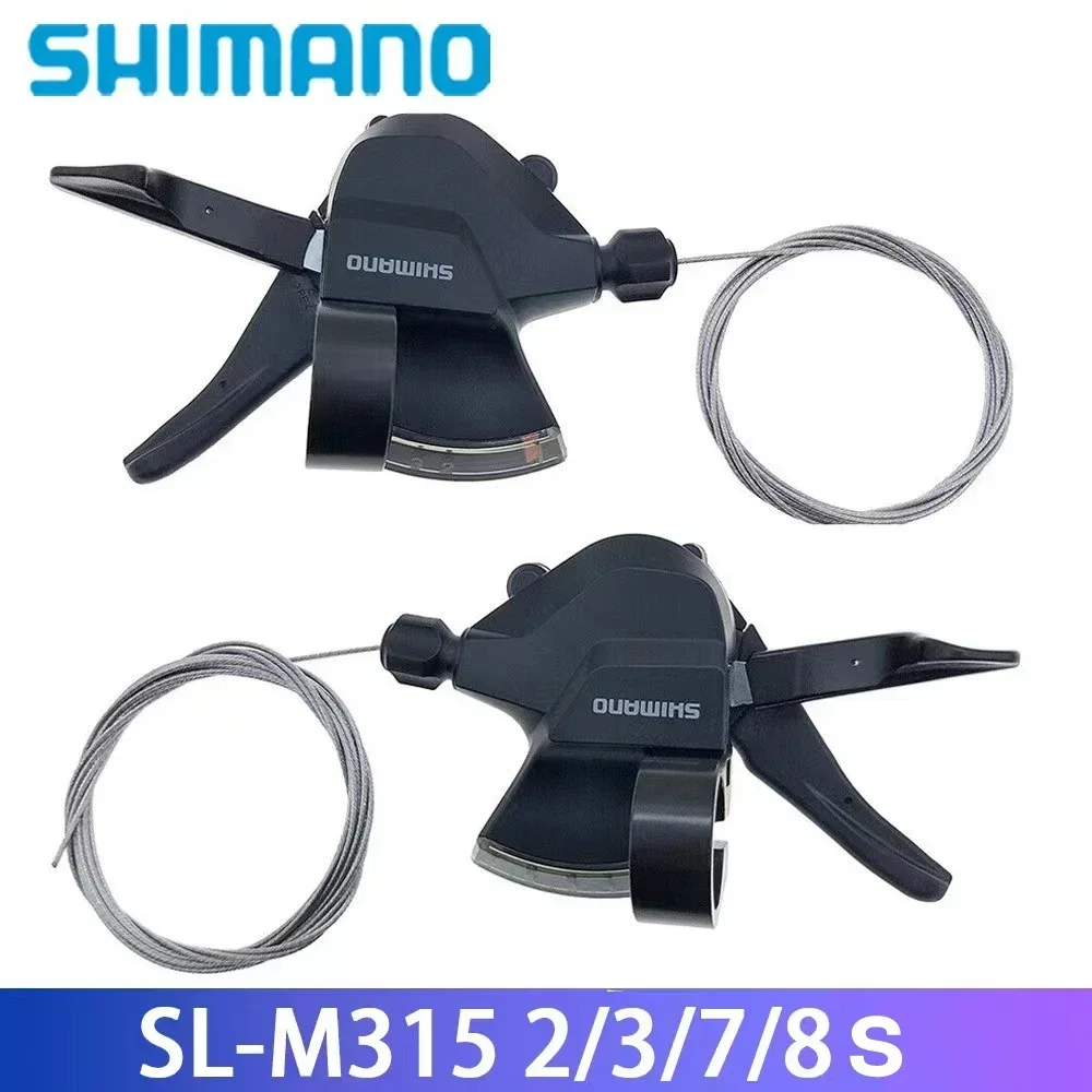 SHIMANO Altus SL-M315 3s/7s/8s/3x7s/3x8s Shifter Trigger Set 21 24 Speed MTB Mountain Bike Shift Lever Transmission Trigger Set