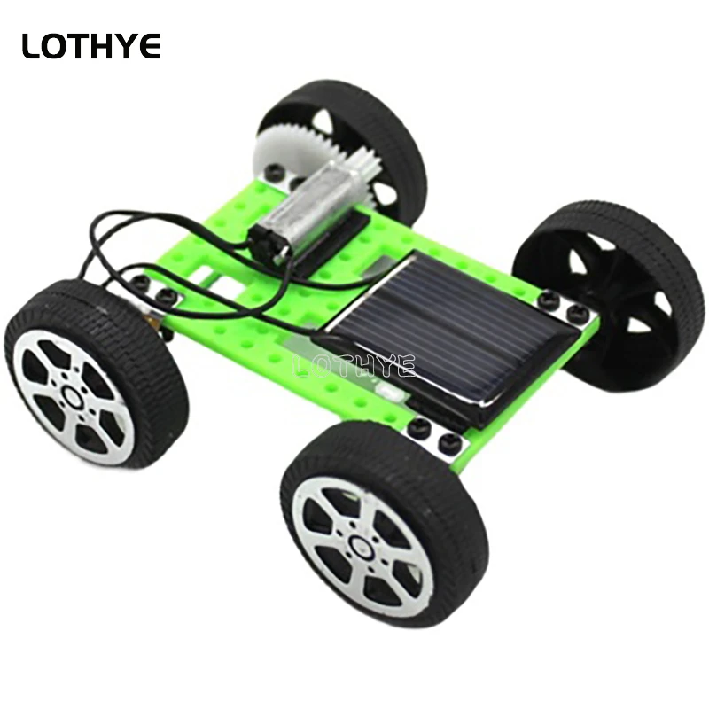 Mini DIY Solar Toy Car Powered Car Kit Children's Educational Gadgets Hobby Fun Children's Toy Robot Car Kit Gift - Image 2