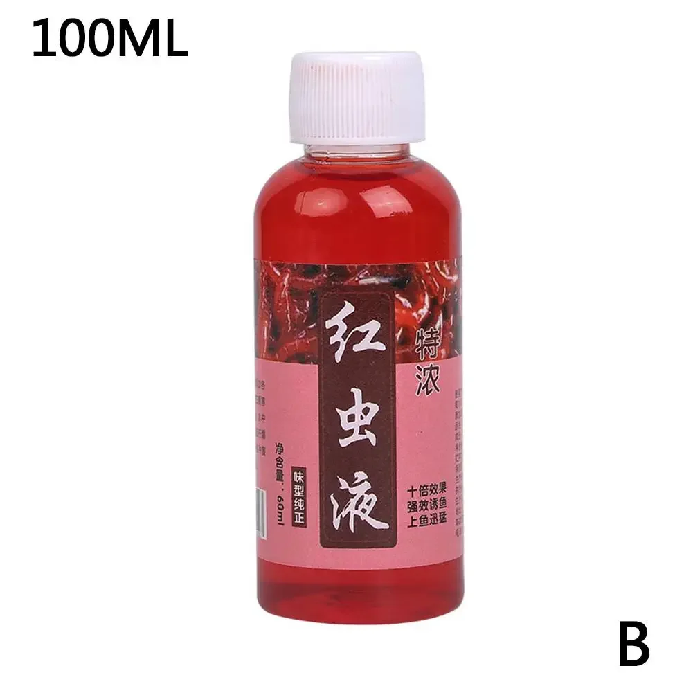 Strong Fish Attractant 100ml Concentrated Worm Extract Red Liquid For Fishing Fish Bait High Concentration Fish Bite Activa U8X0 - Image 8