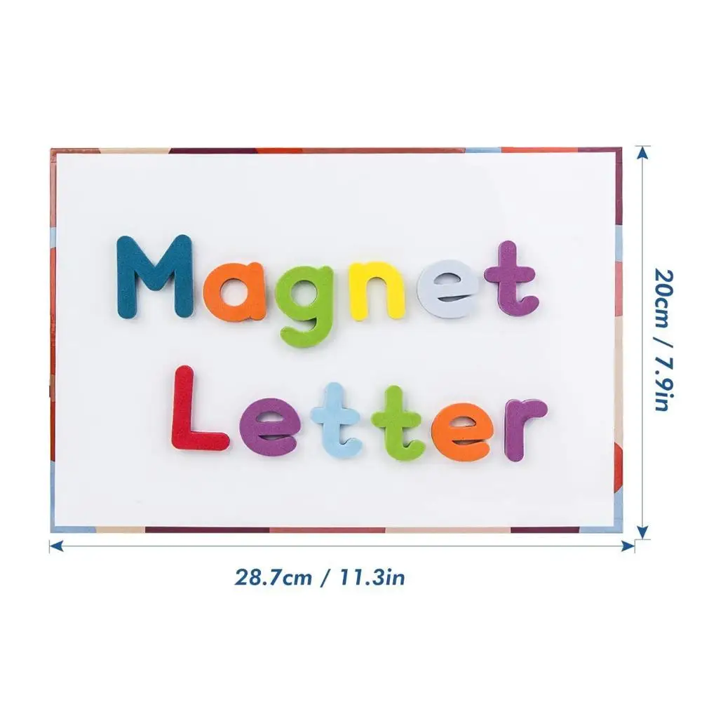 Magnetic Letters 10/26 Pcs Uppercase Lowercase Foam Alphabet ABC Magnets For Fridge Refrigerator Educational Learning Toys Set - Image 5