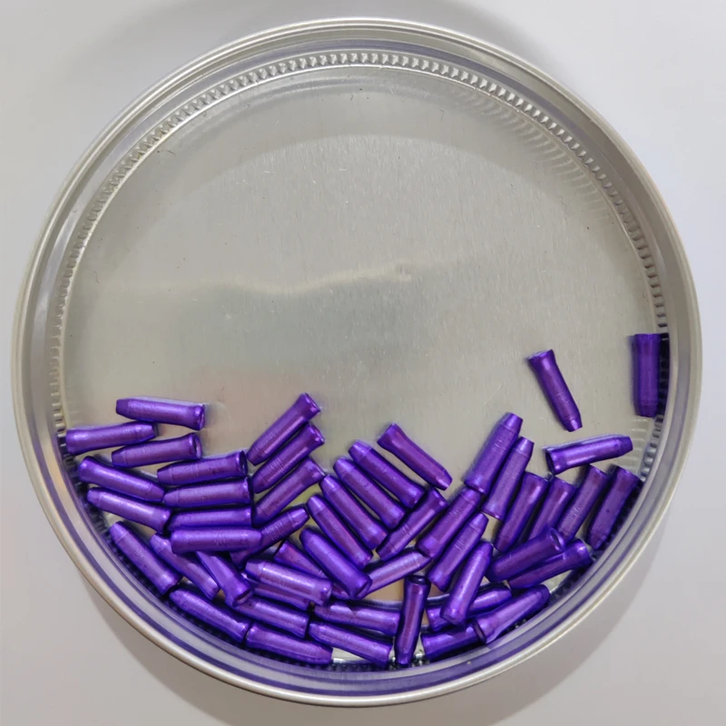 50Pcs Aluminum Bicycle Brake Wire End Caps MTB Road Bike Brake Cable Cap Wire End Cap for Brake Shift Derailleur Cable - Image 15