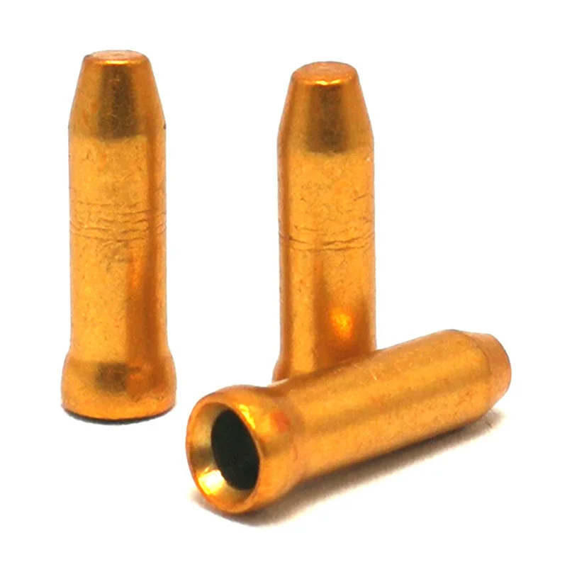 50Pcs Aluminum Bicycle Brake Wire End Caps MTB Road Bike Brake Cable Cap Wire End Cap for Brake Shift Derailleur Cable - Image 10