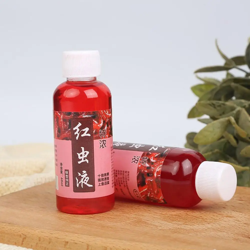 Strong Fish Attractant 100ml Concentrated Worm Extract Red Liquid For Fishing Fish Bait High Concentration Fish Bite Activa U8X0 - Image 4