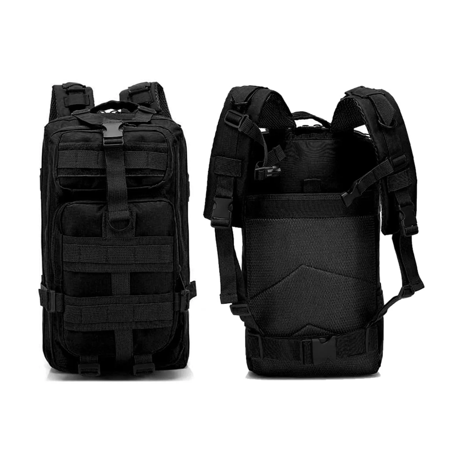 Tactical Backpack Large 3 Day Assault Pack Molle Bugout Bag Rucksack for Hiking Treeking Travel - Image 3