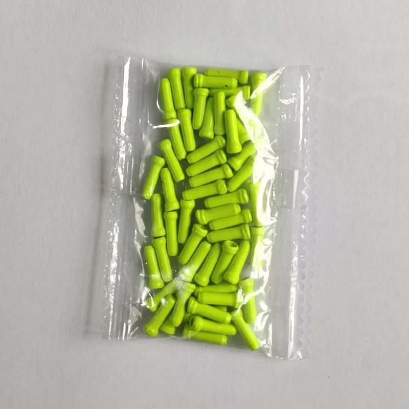 50Pcs Aluminum Bicycle Brake Wire End Caps MTB Road Bike Brake Cable Cap Wire End Cap for Brake Shift Derailleur Cable - Image 13