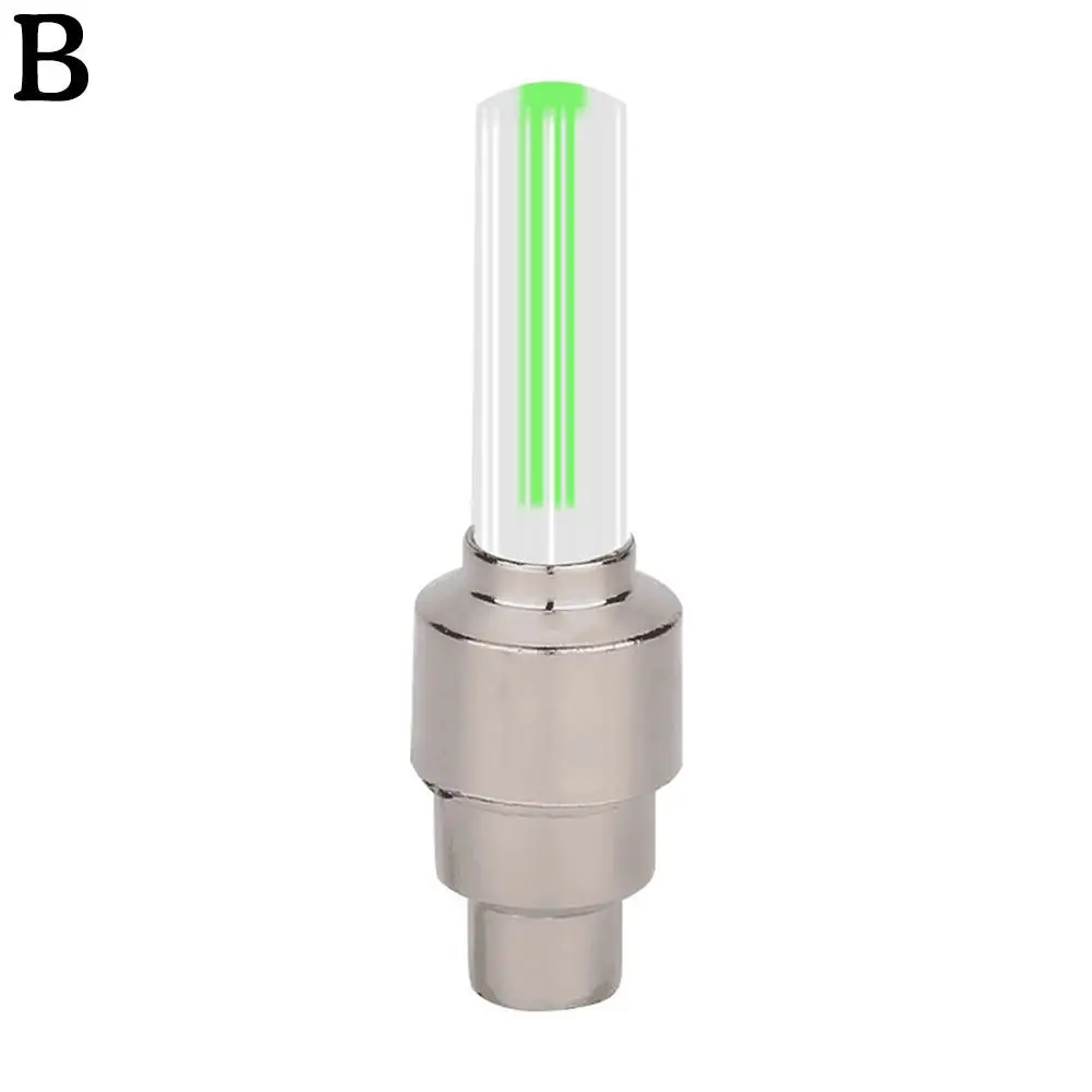 2Pcs Neon Bike Spoke Lights Bicycle LED Light Tire Valve Cap Flashlight Wheel Spoke Lightweight Car Motorcycle Accessories - Image 8