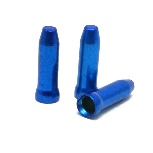 50Pcs Aluminum Bicycle Brake Wire End Caps MTB Road Bike Brake Cable Cap Wire End Cap for Brake Shift Derailleur Cable - Image 7